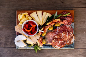 Charcuterie Board with Cheese