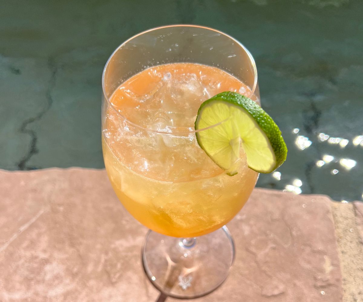 Prickly Pear Margarita Spritz 