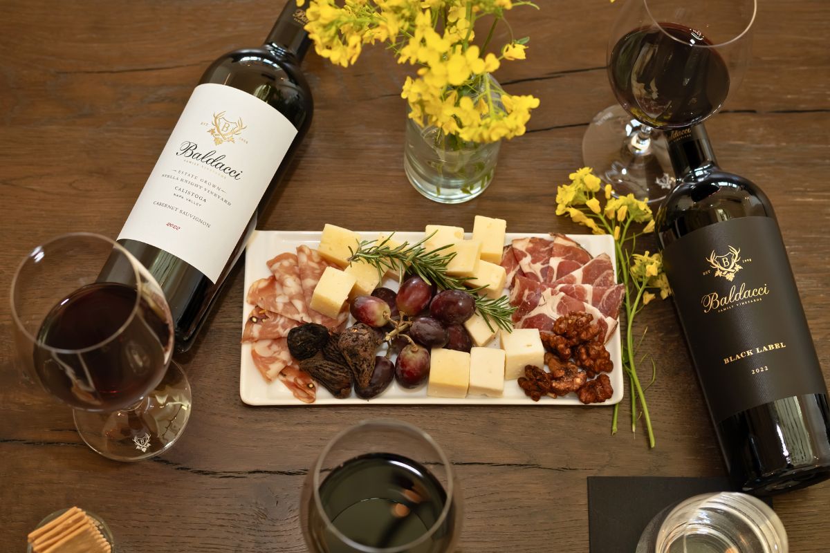 Estate Tasting and Cheese Plate at Baldacci Family Vineyards
