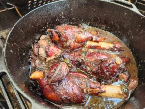 Smoked Lamb Shank