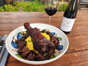 Lamb Shank with Syrah